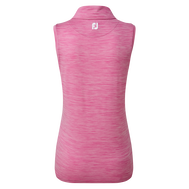 Women's Lisle Sleeveless Shirt with Neck Trim