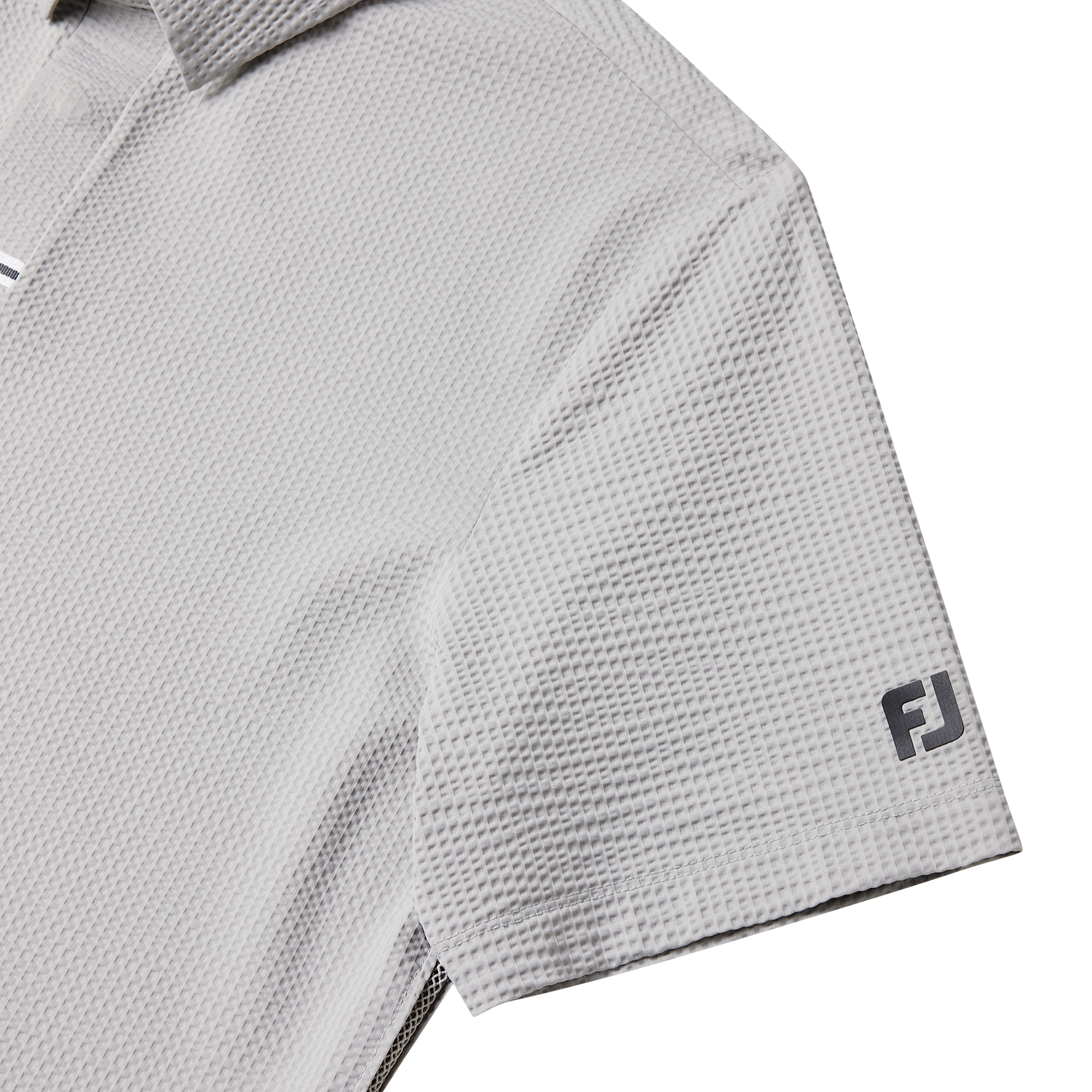 Seersucker Polo Shirt