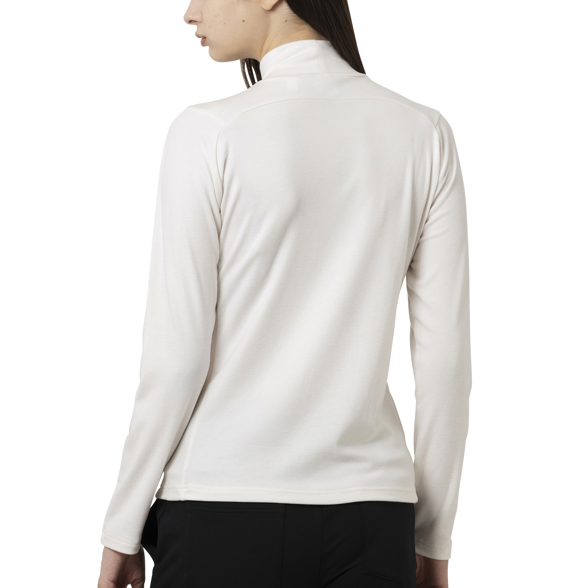 シグナル長袖モックネックシャツ