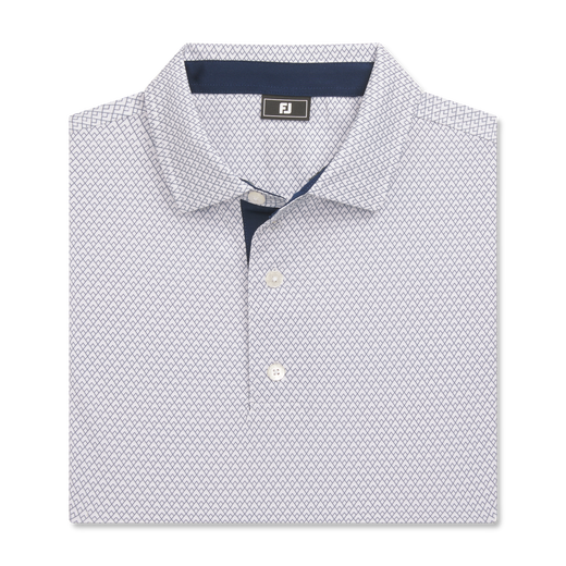 Deco Diamond Print Lisle